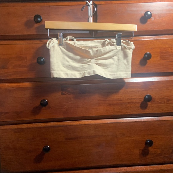 Anthropologie - nude colored bandeau top - XS/S - Picture 1 of 2